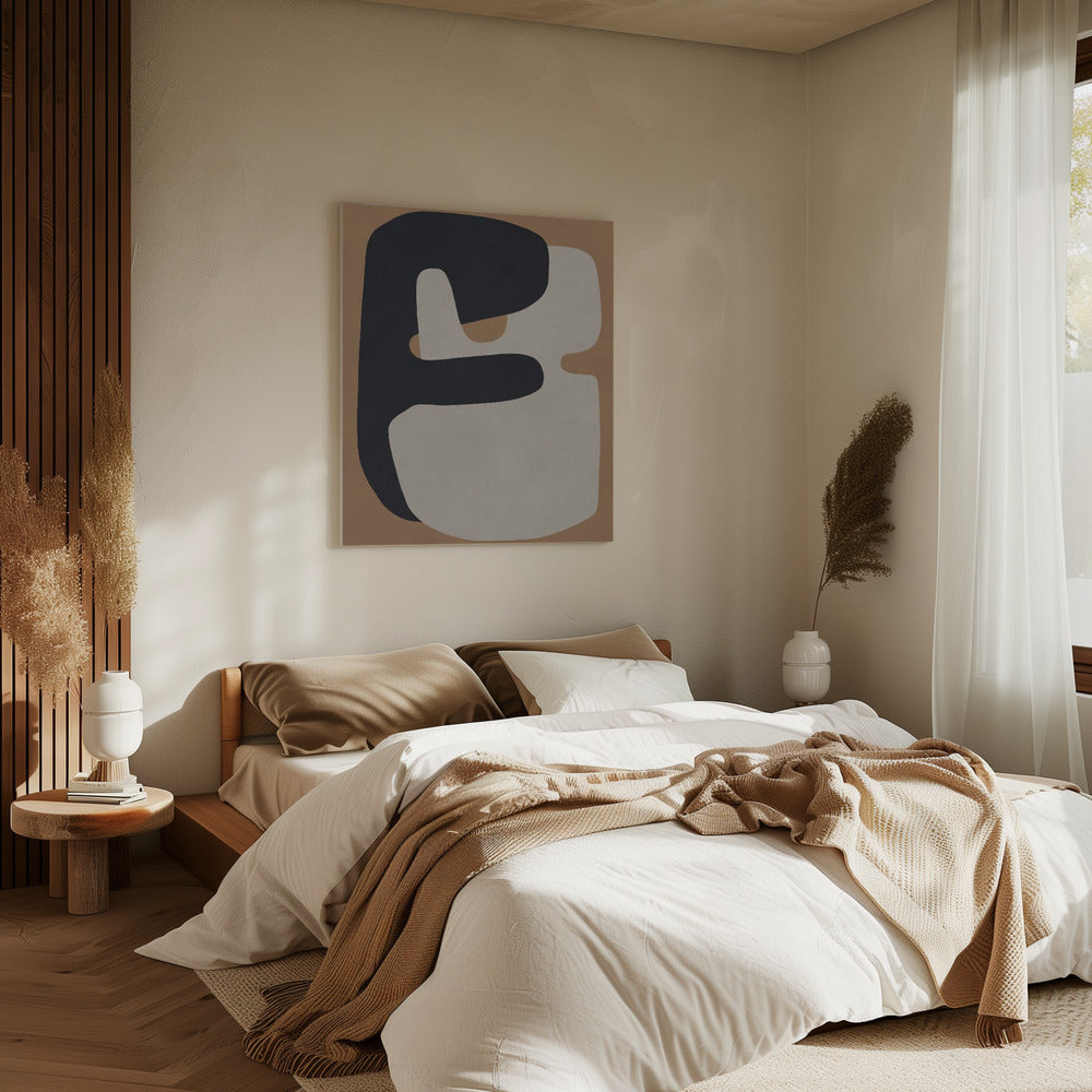 Brown and black art 1 | Canvas