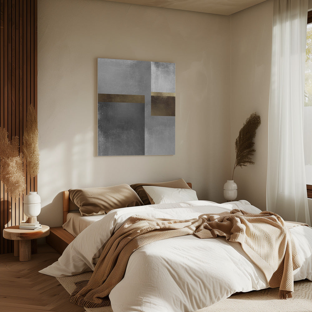 Gold and silver textures 6 | Canvas