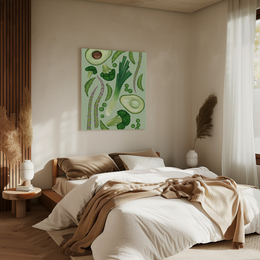 Green vegetables | Canvas
