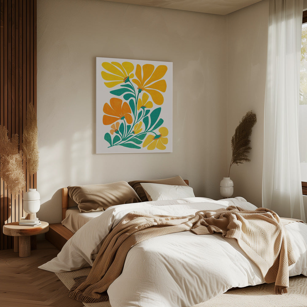 Royal Sunflowers | Canvas