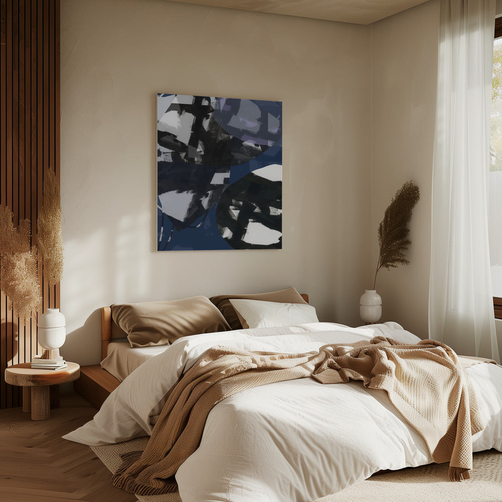 Dark Blue Beauty No3 | Canvas