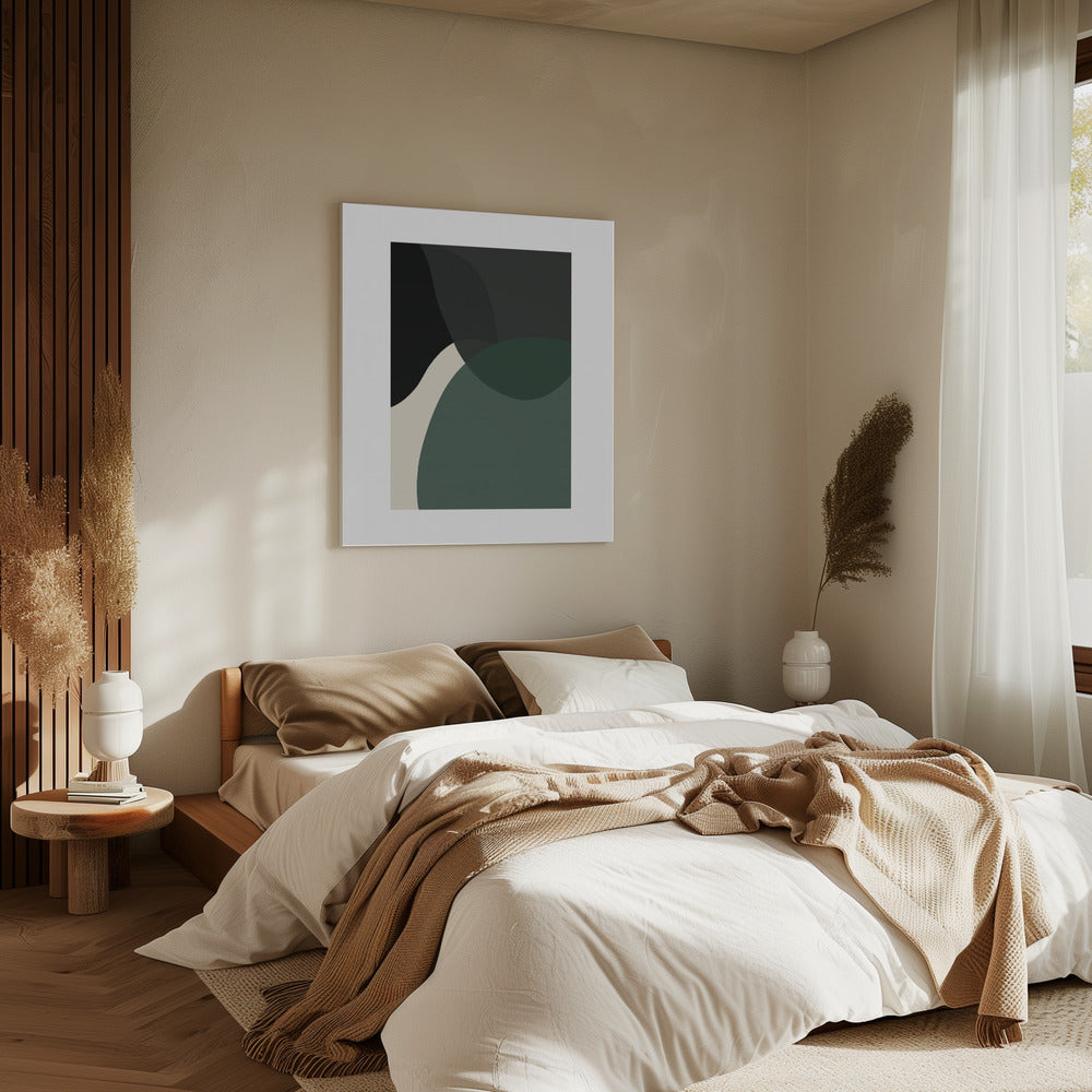 Abstract Shapes Art Print | Canvas