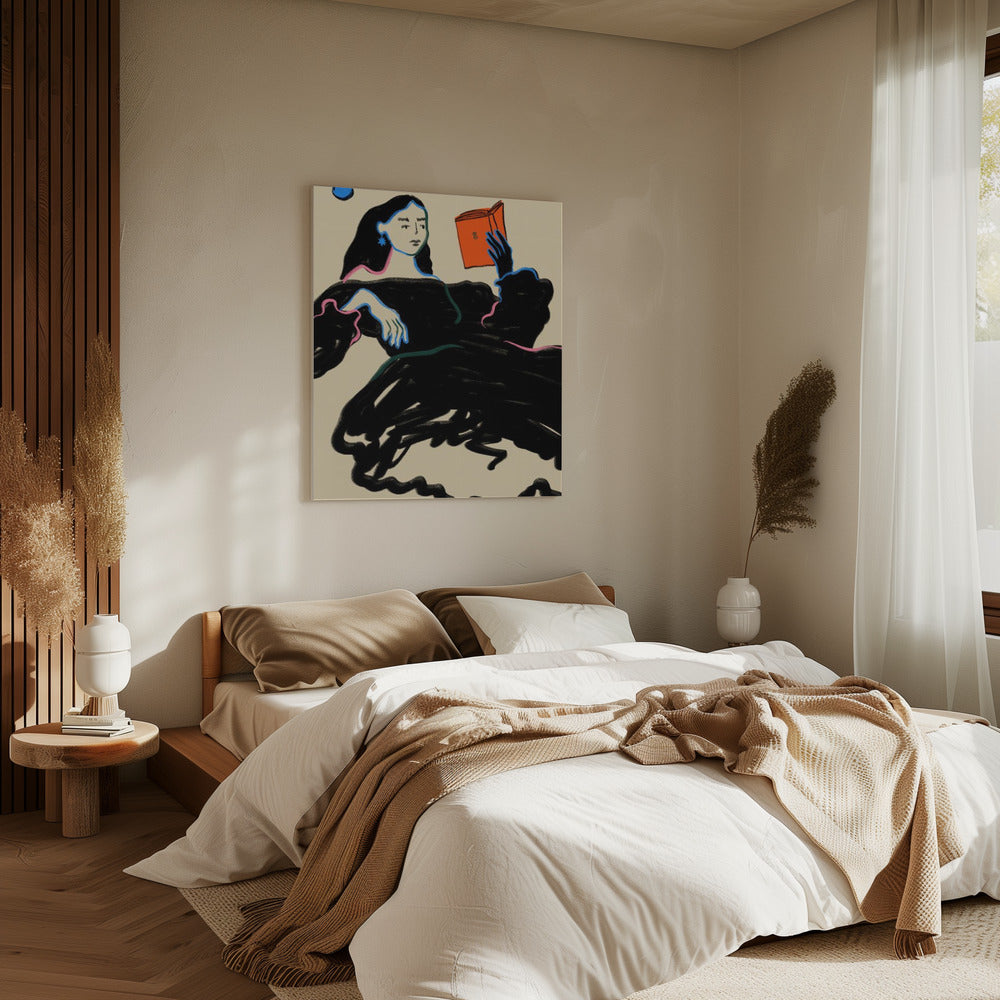 Midnight Reading | Canvas