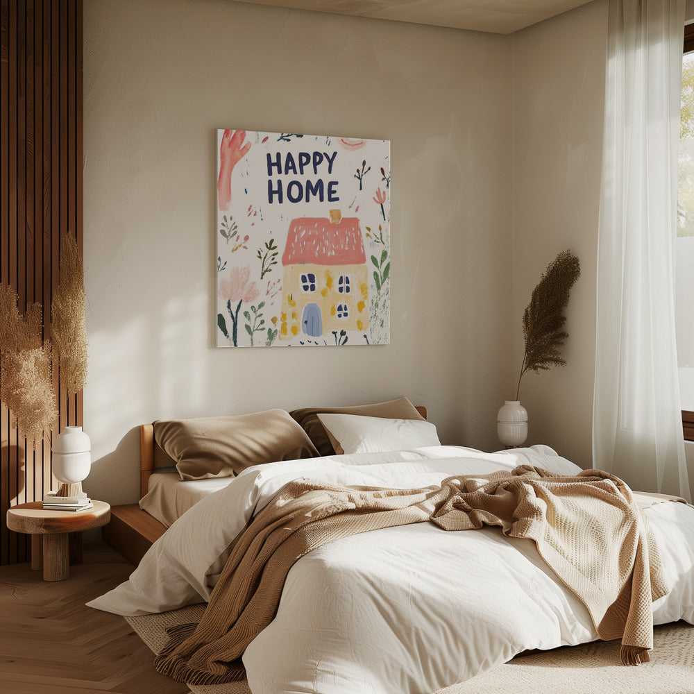 Cheerful Abode | Canvas