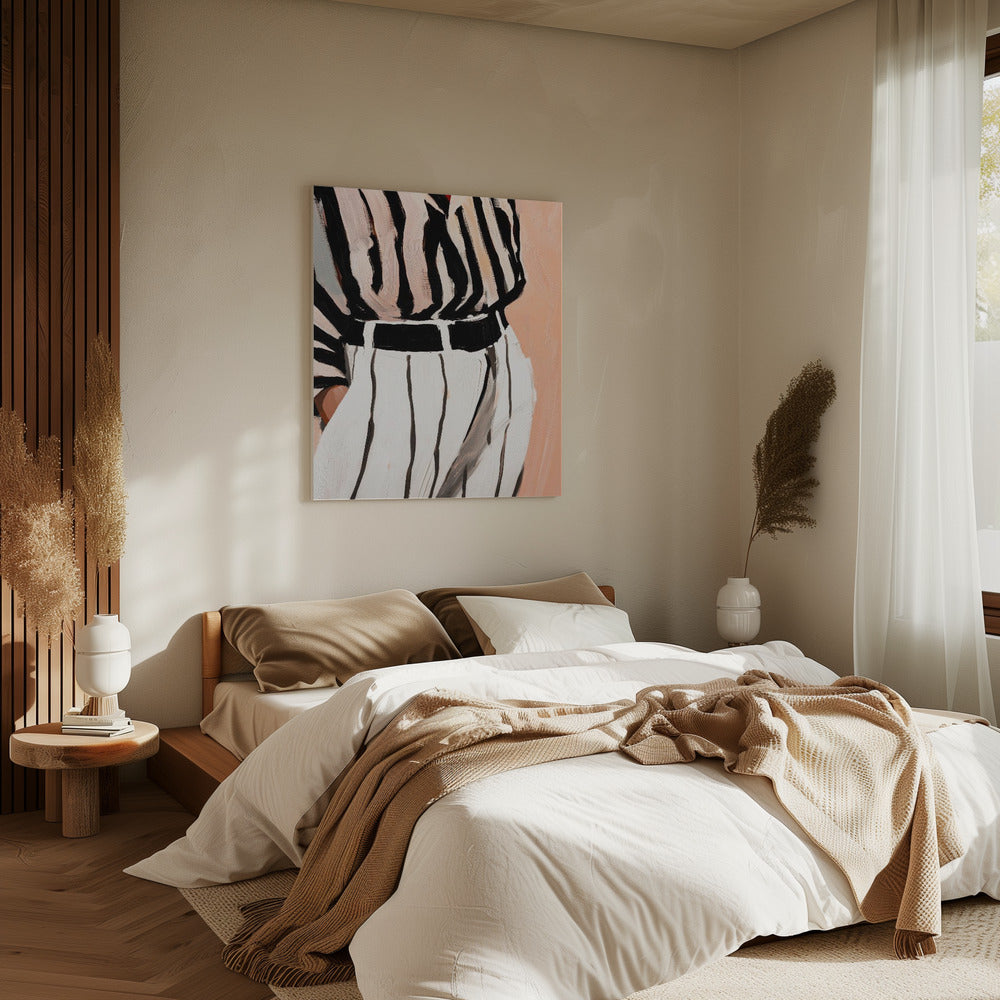 Stripe Elegance | Canvas