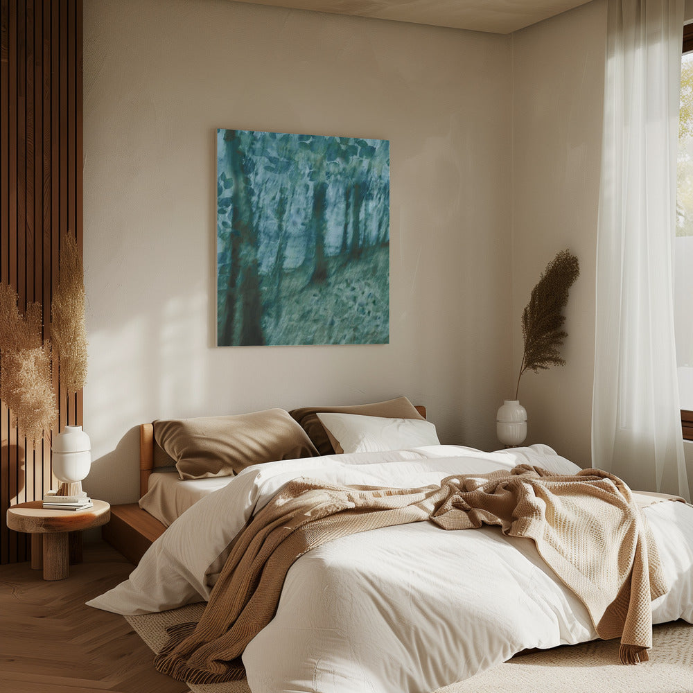 Sappire Forest | Canvas