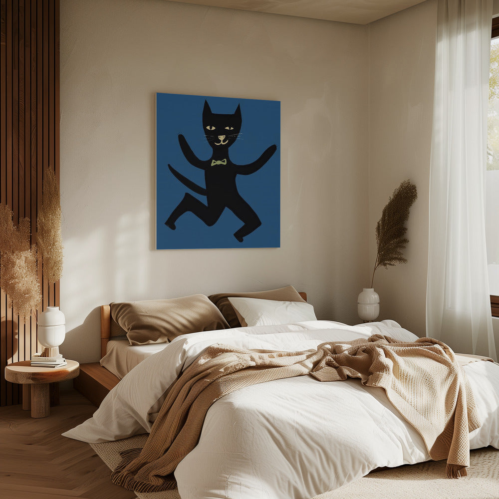 Black cat | Canvas