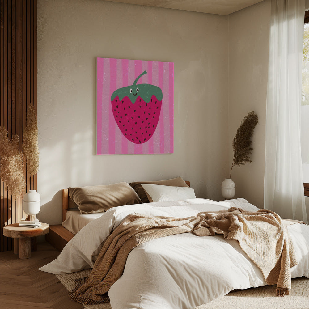 Hello strawberry | Canvas