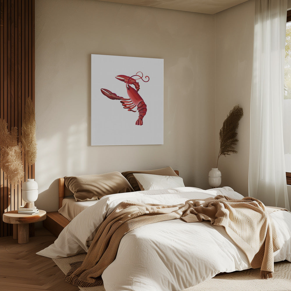 Vibrant Lobster Dance | Canvas