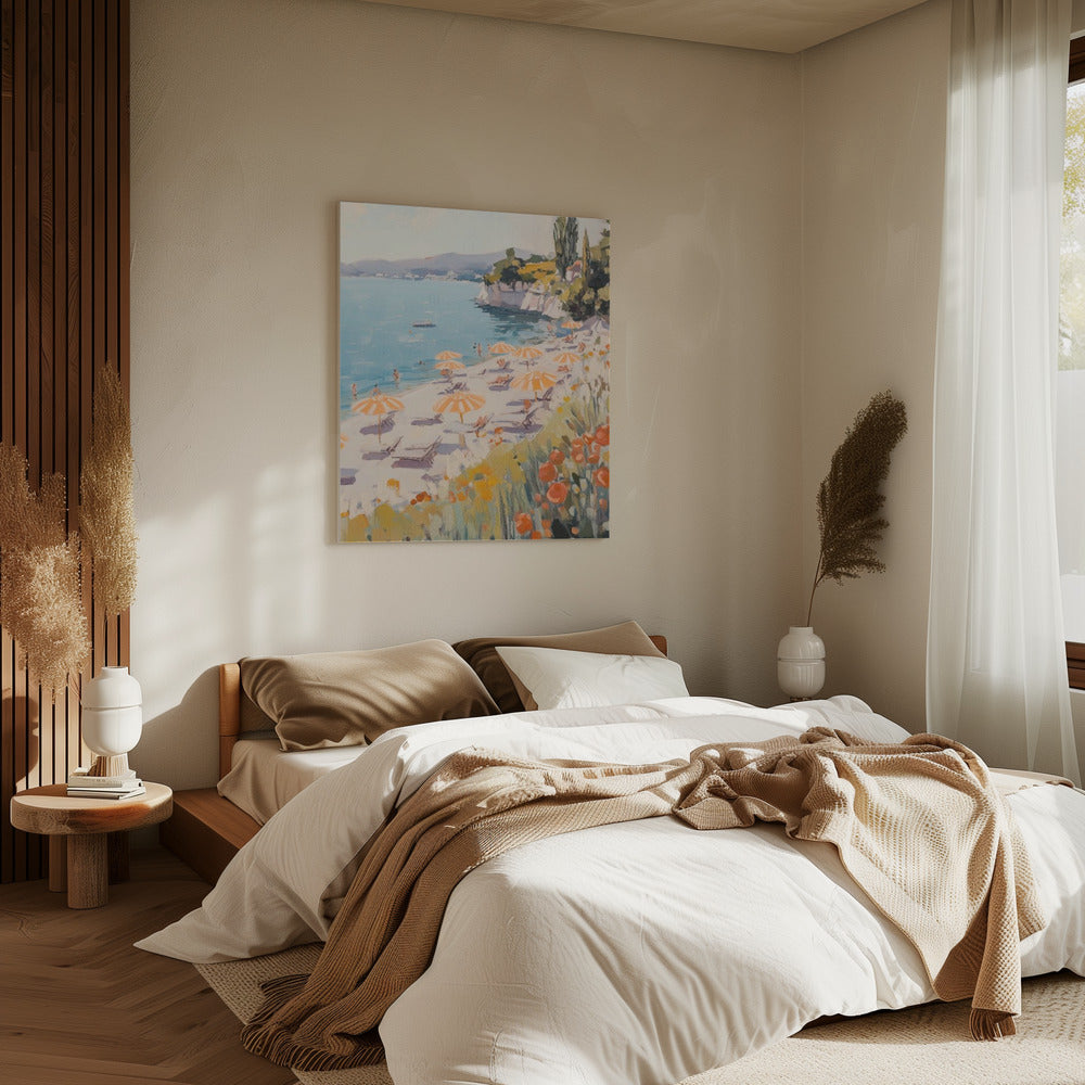 Sunny Beach Day | Canvas