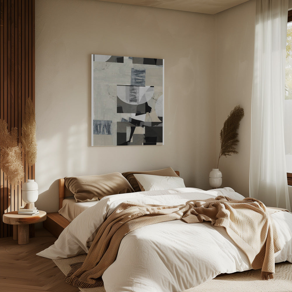 Monochrome Composition No. 3 | Canvas