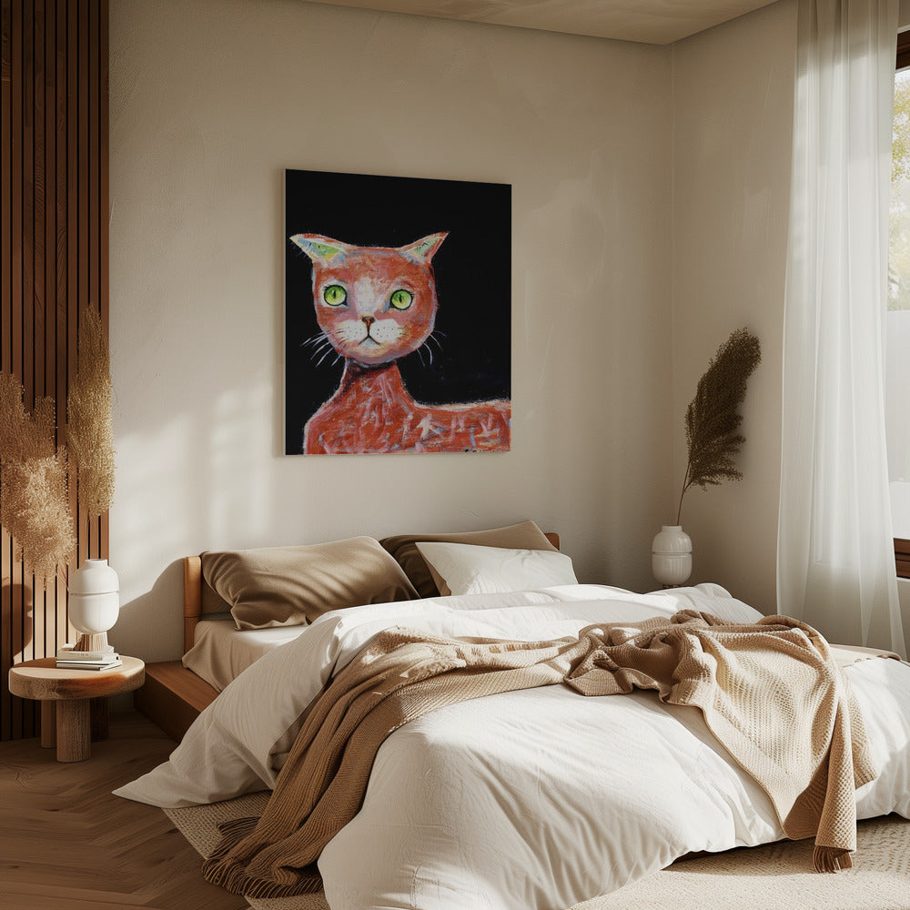 The Red Cat | Canvas