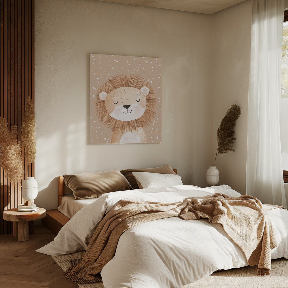 Dreamy Lion | Canvas