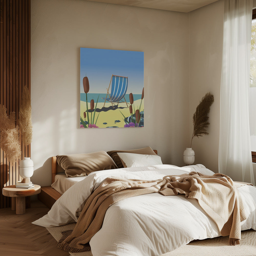 Seaside Deck Chair | Canvas