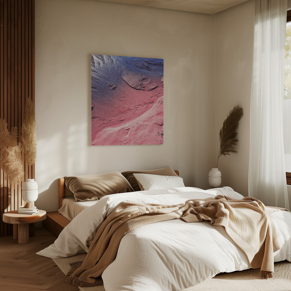 Crimson Tides Flow | Canvas