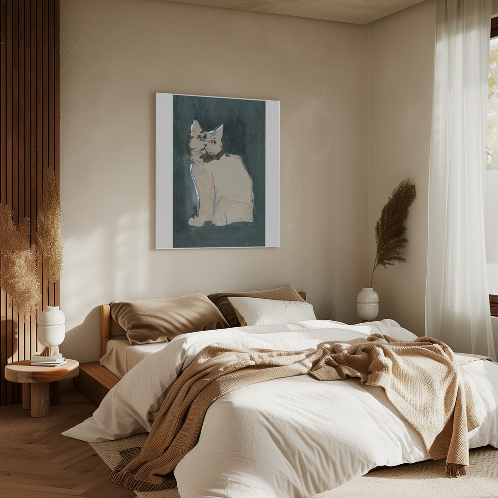 Purrfectly Mocha 6 | Canvas