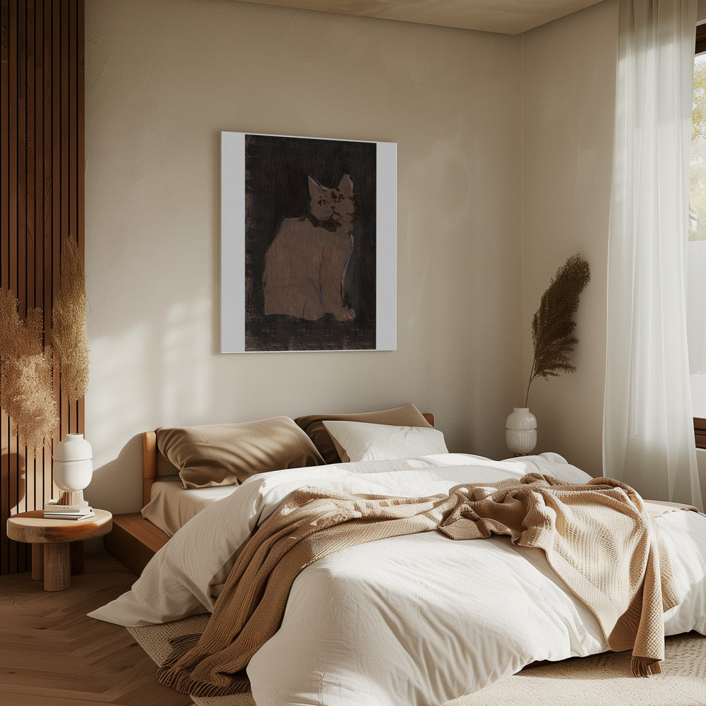 Purrfectly Mocha 3 | Canvas