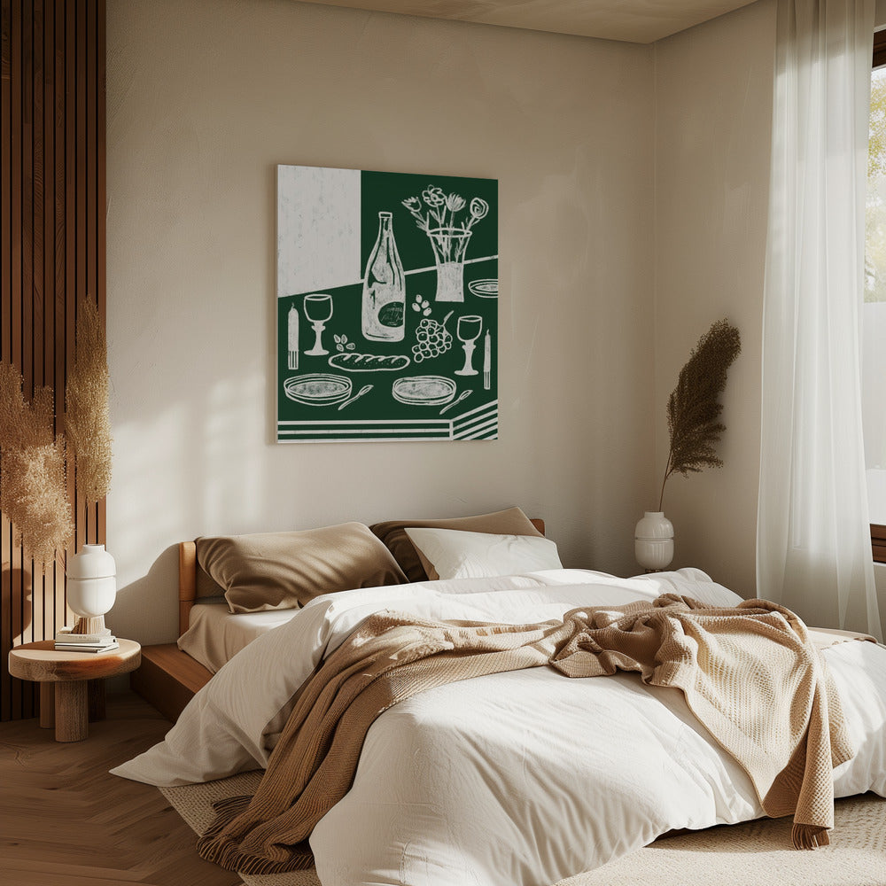 GREEN HARMONIA | Canvas