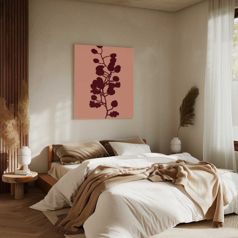 Floral Silhouette 1 | Canvas