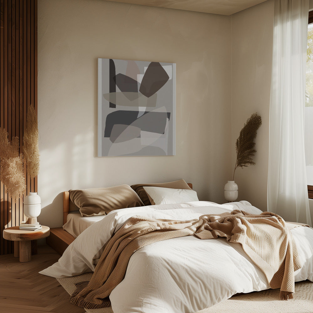 Neutral Shapes 3 | Canvas