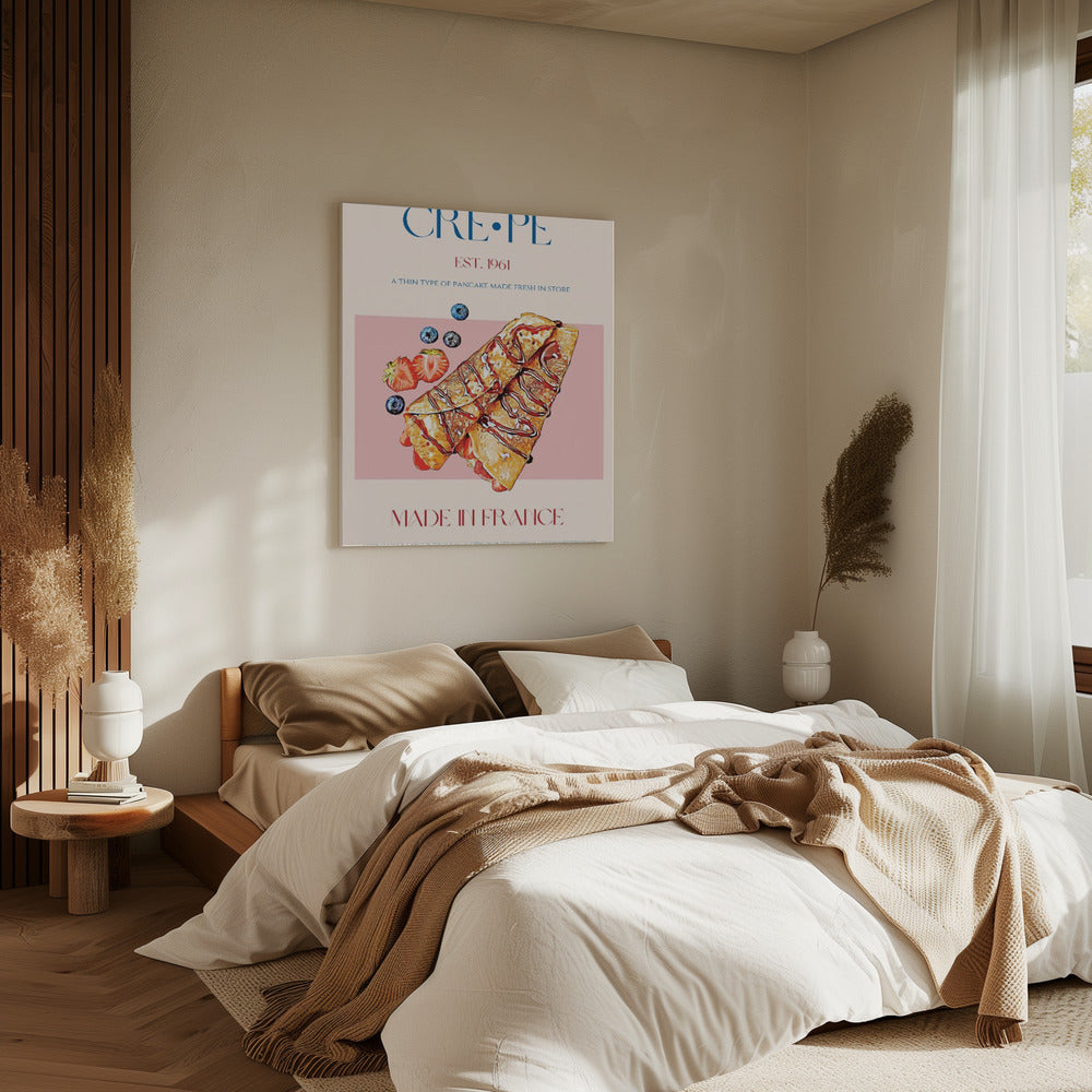 French Crepe Delight | Canvas