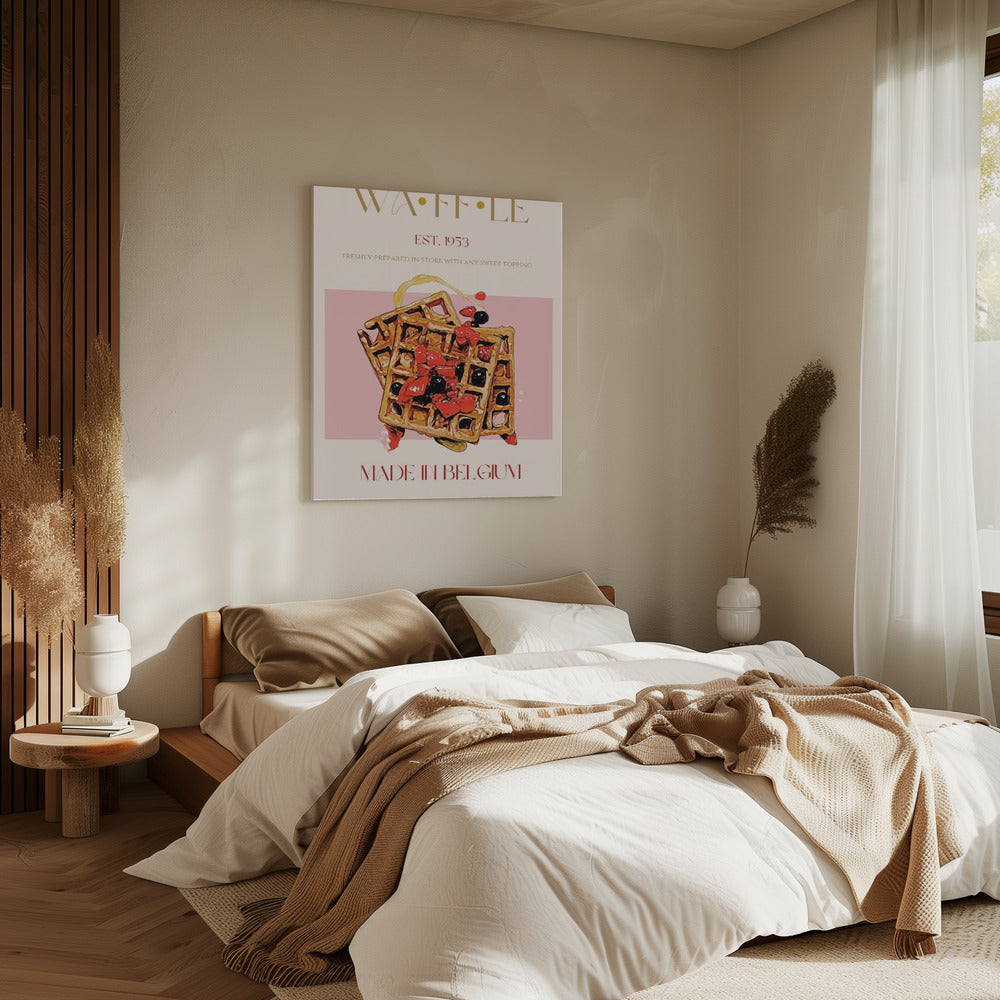 Waffle Print | Canvas