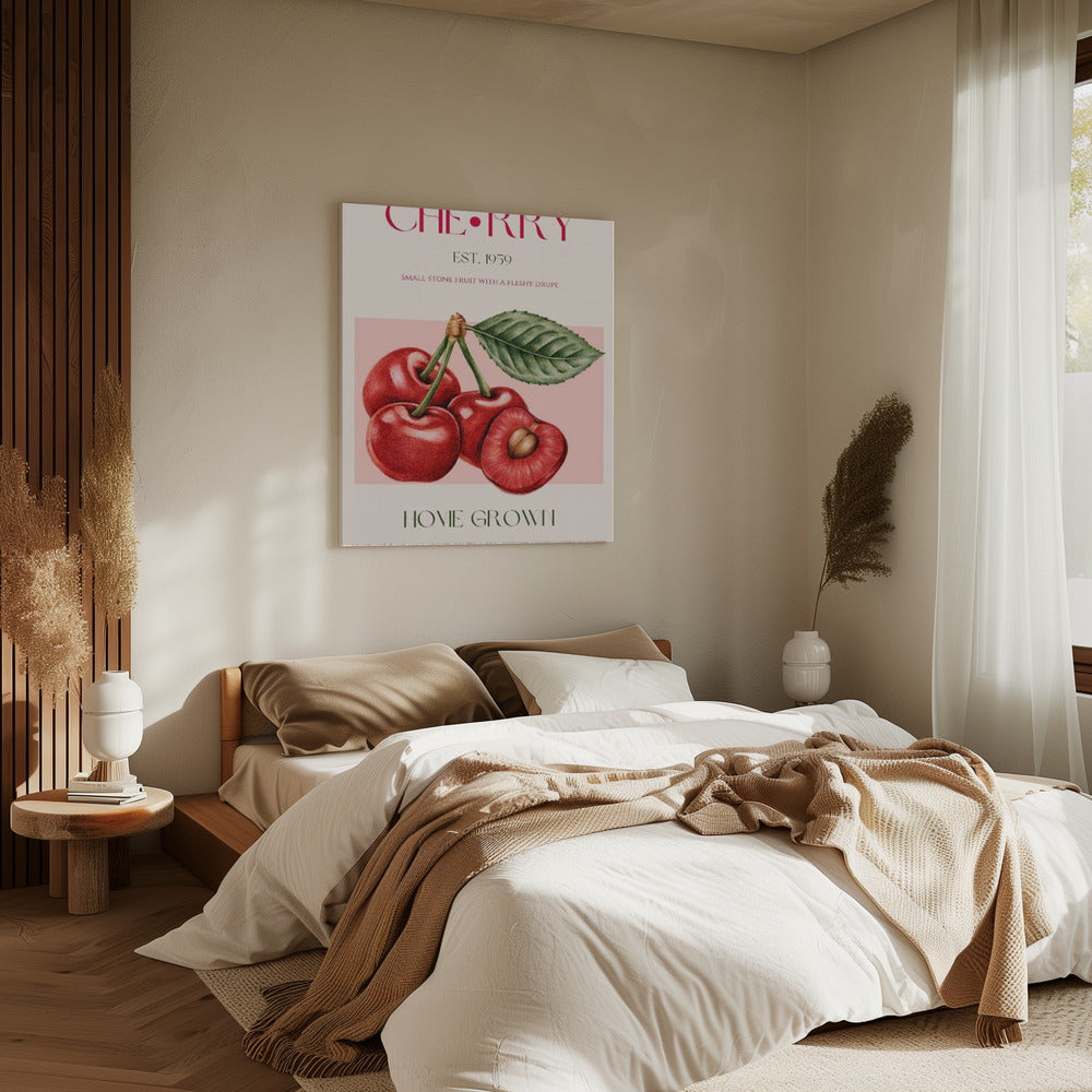 Sweet Red Cherries | Canvas