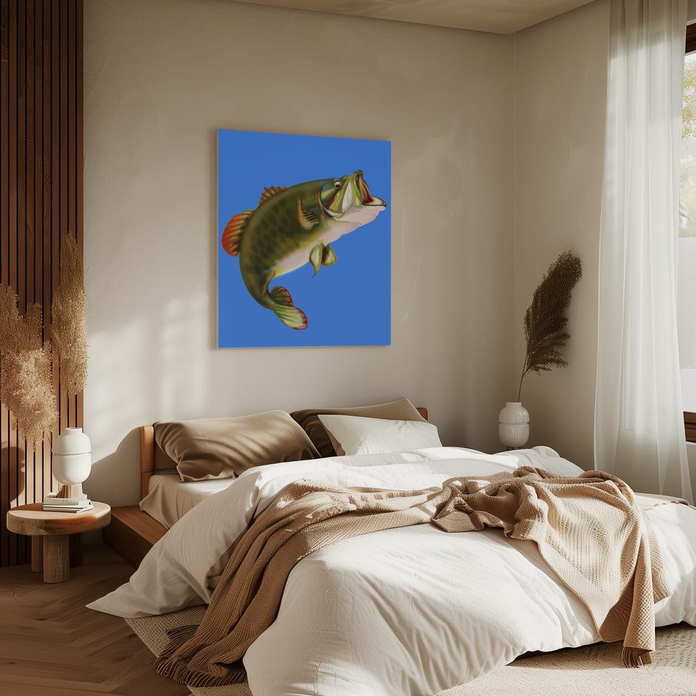 Bass Fish | Canvas
