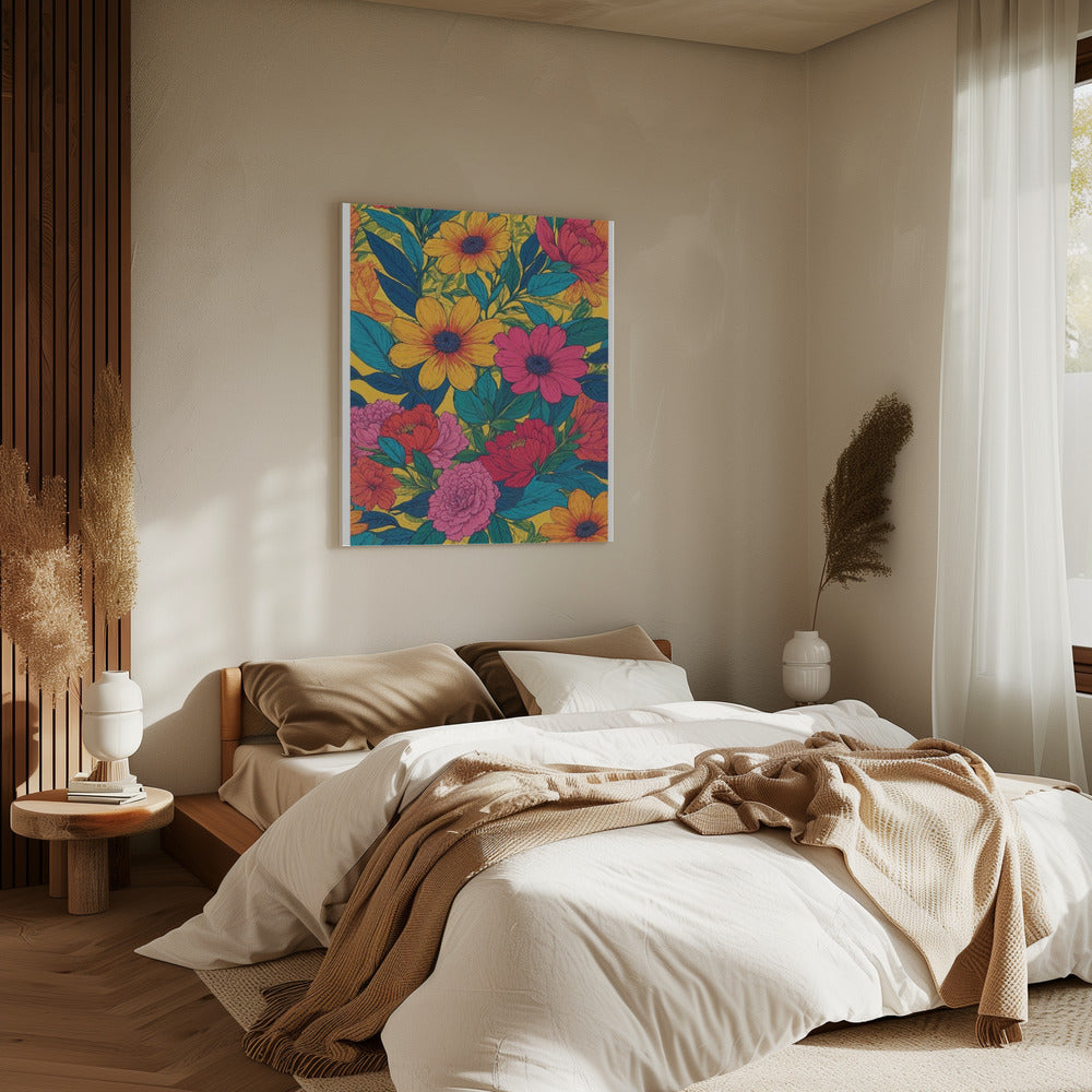 Vibrant Blooming | Canvas