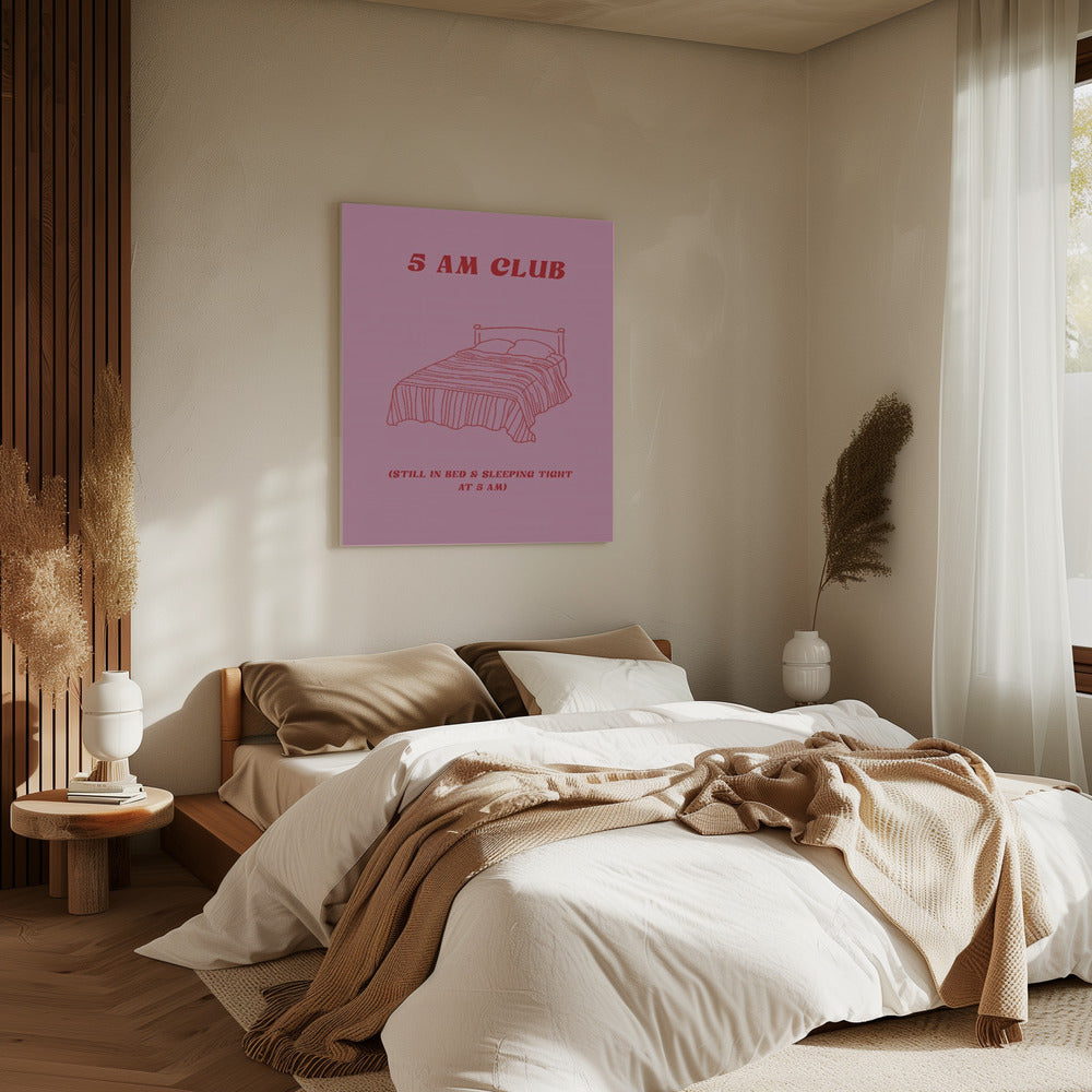 Cozy 5 AM Slumber | Canvas