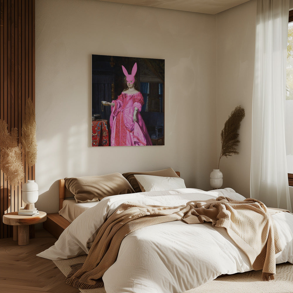 Pink Masquerade Duchess | Canvas