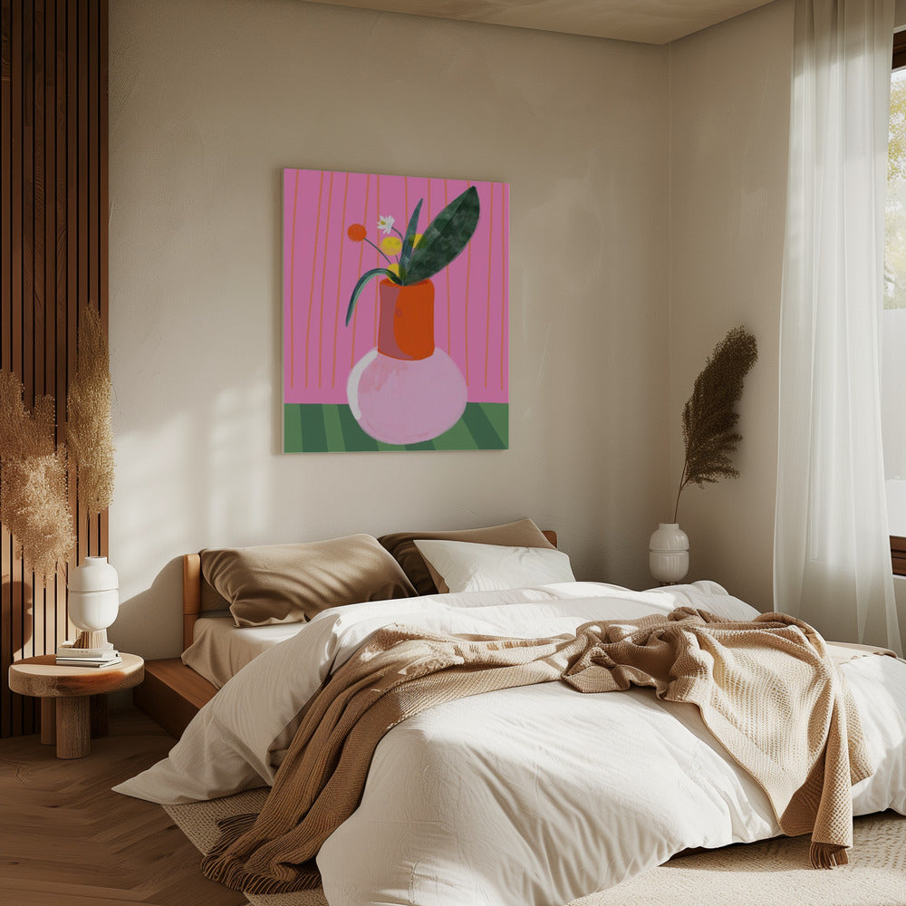 Vibrant Vase Display | Canvas