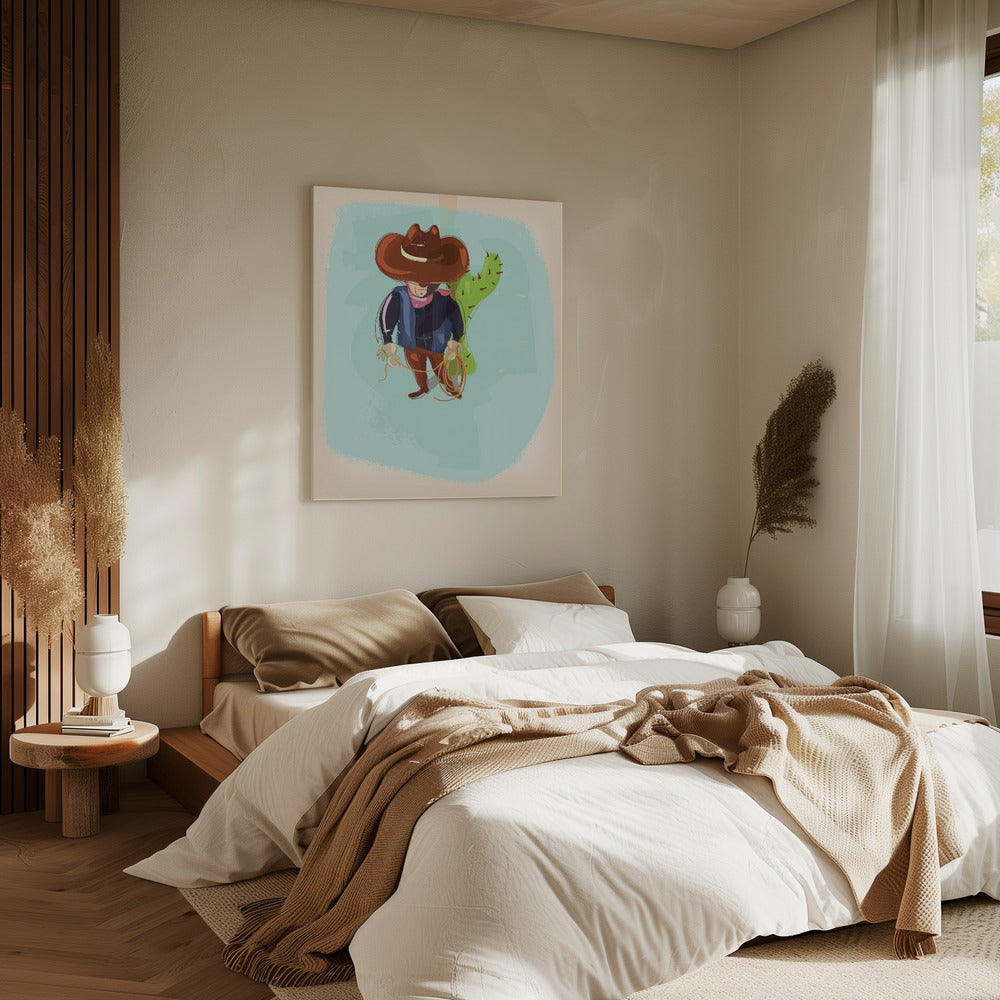 Texas Cowboy | Canvas