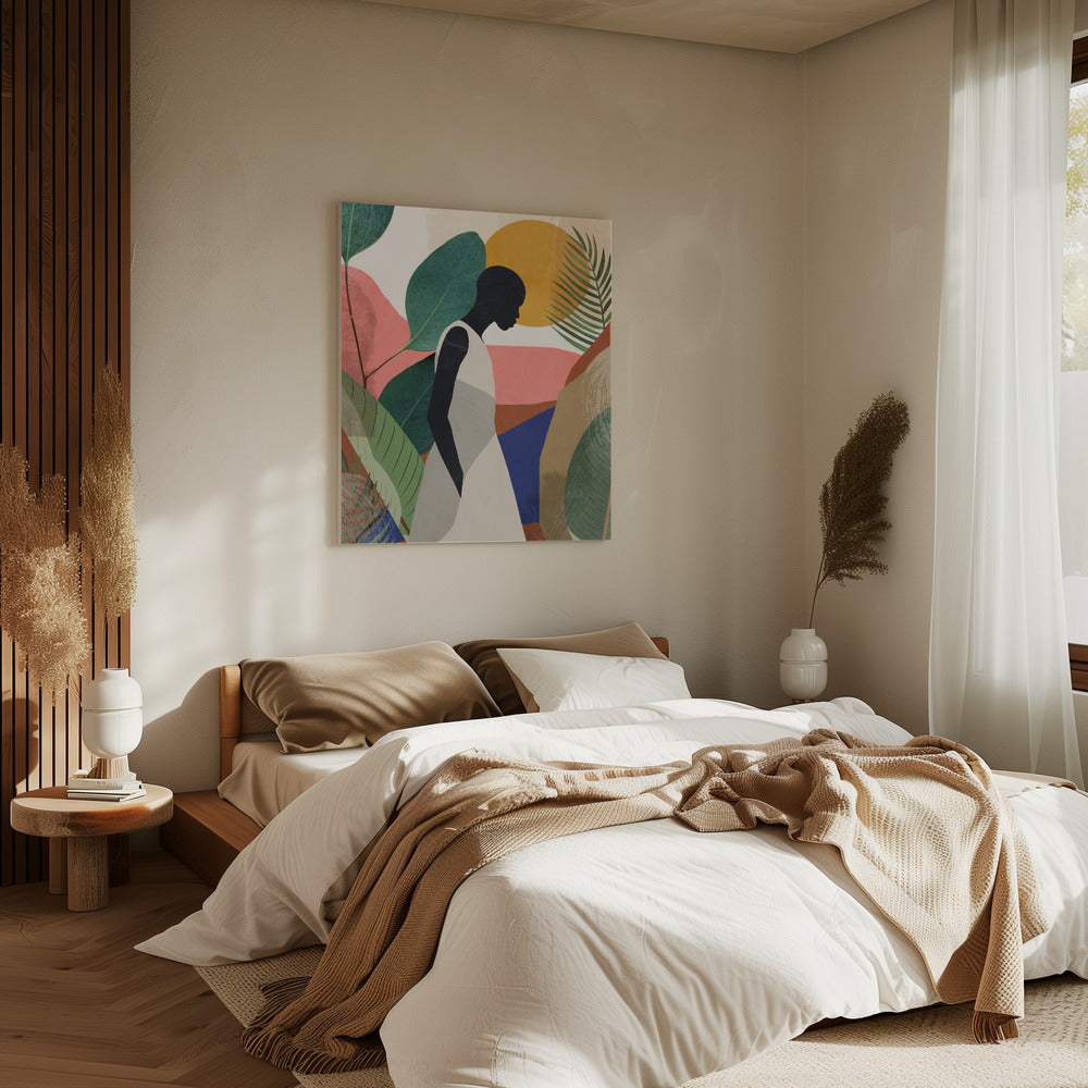 Serene Silhouette | Canvas