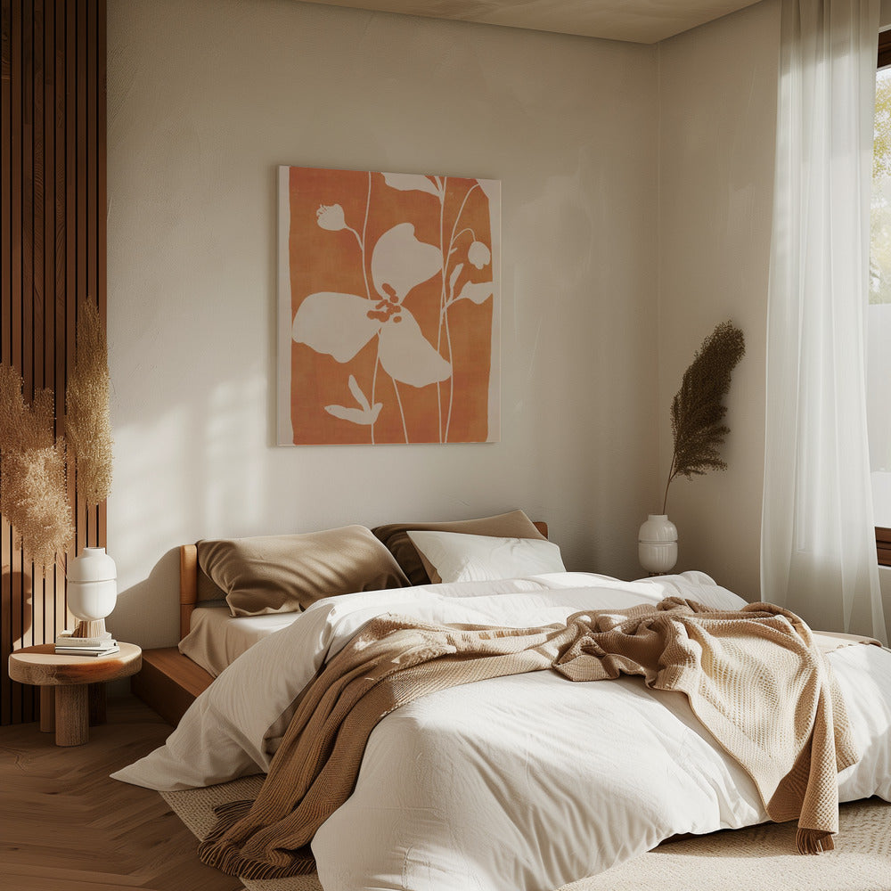 Abstract Minimal Flowers | Canvas