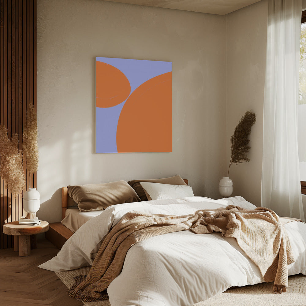 Orange Harmony Bliss | Canvas