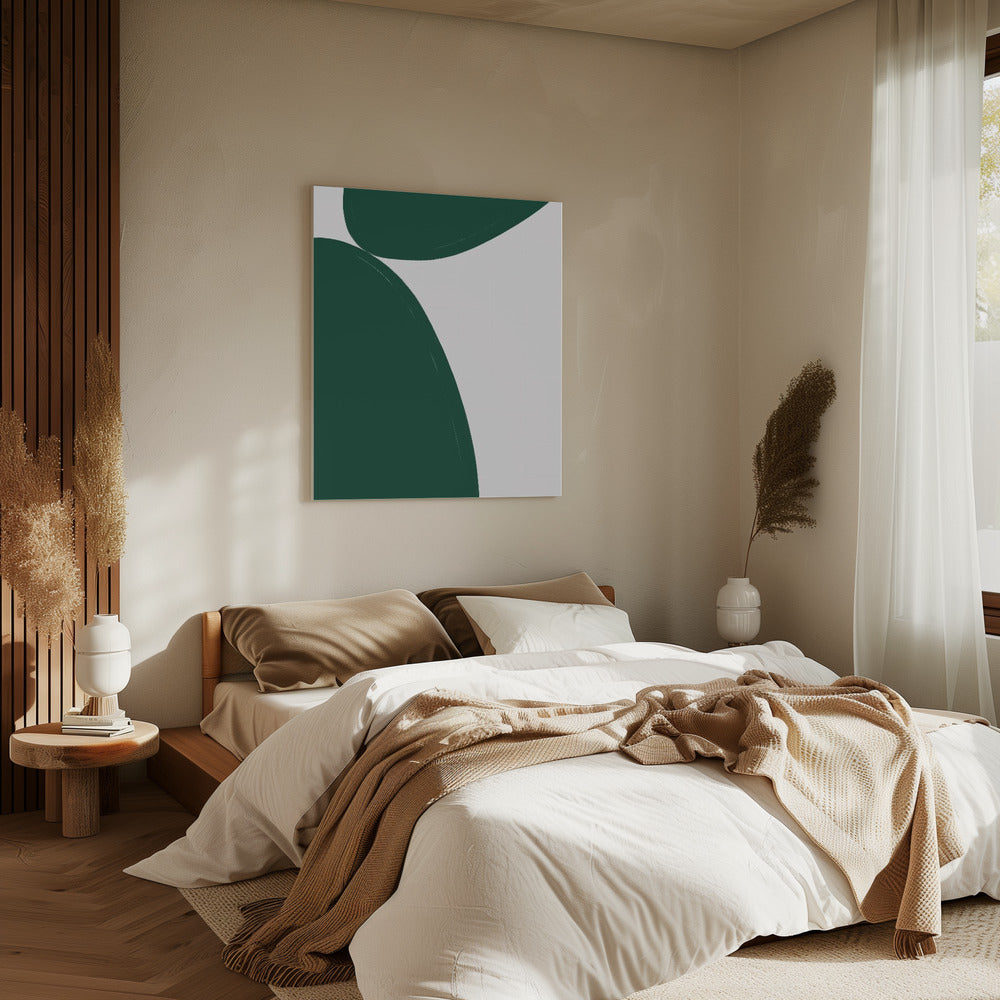 Green Minimalism | Canvas