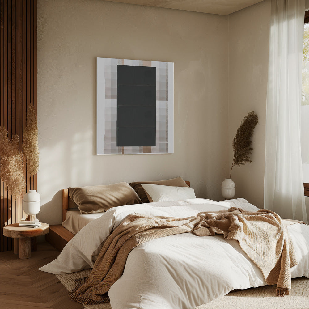 Monochrome Layers | Canvas