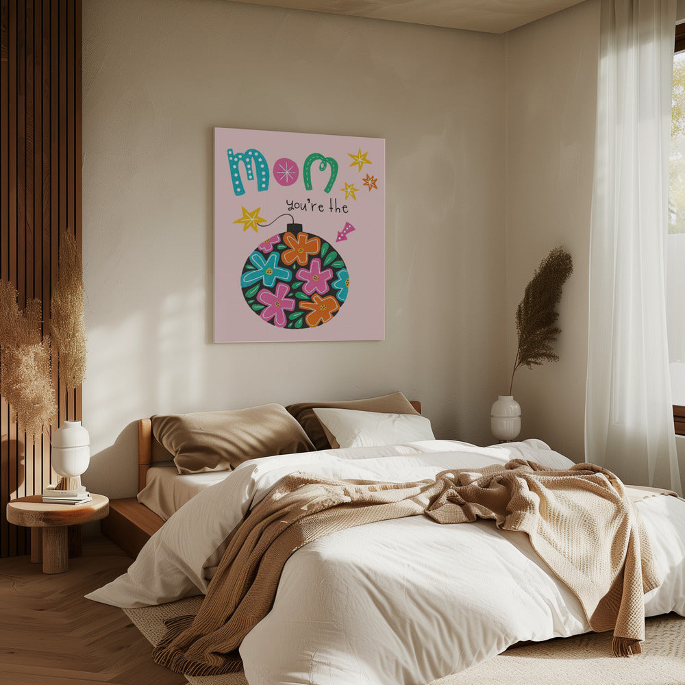 Mom's Floral Delight | Canvas