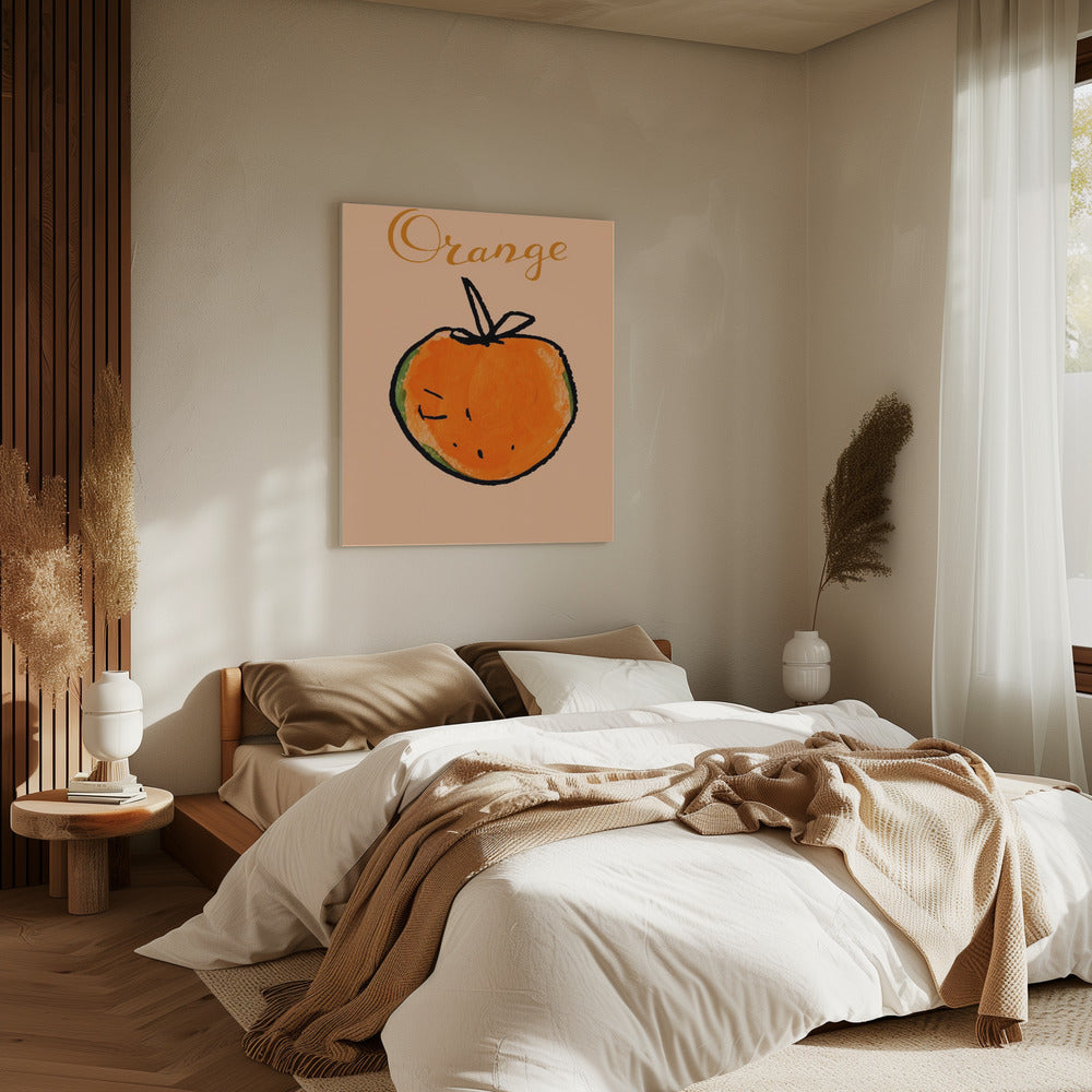 Sunny Citrus Bliss | Canvas