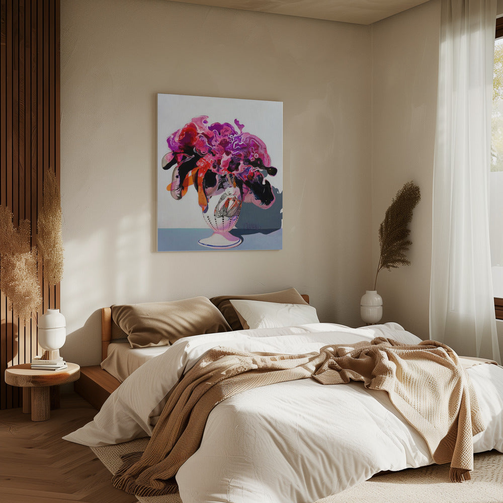 Bouquet of Flowers in a Vase | Canvas