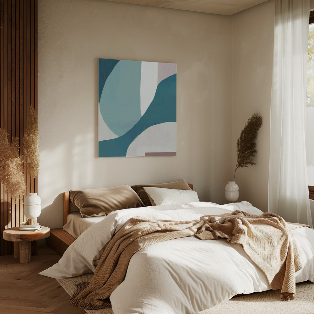 Flowing Wavescape | Canvas