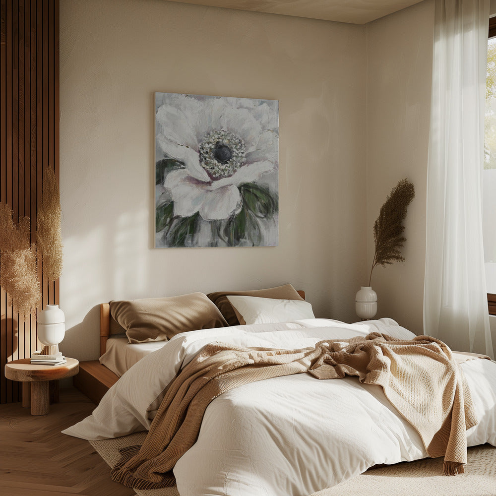 White Blossom Bliss | Canvas