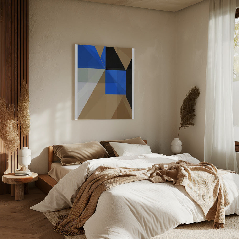 Cobalt Geometry | Canvas