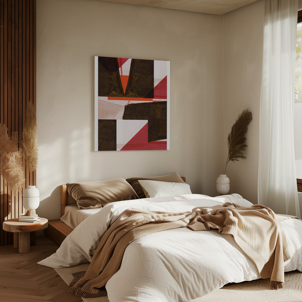 Colorful Bold Geometric Shapes | Canvas