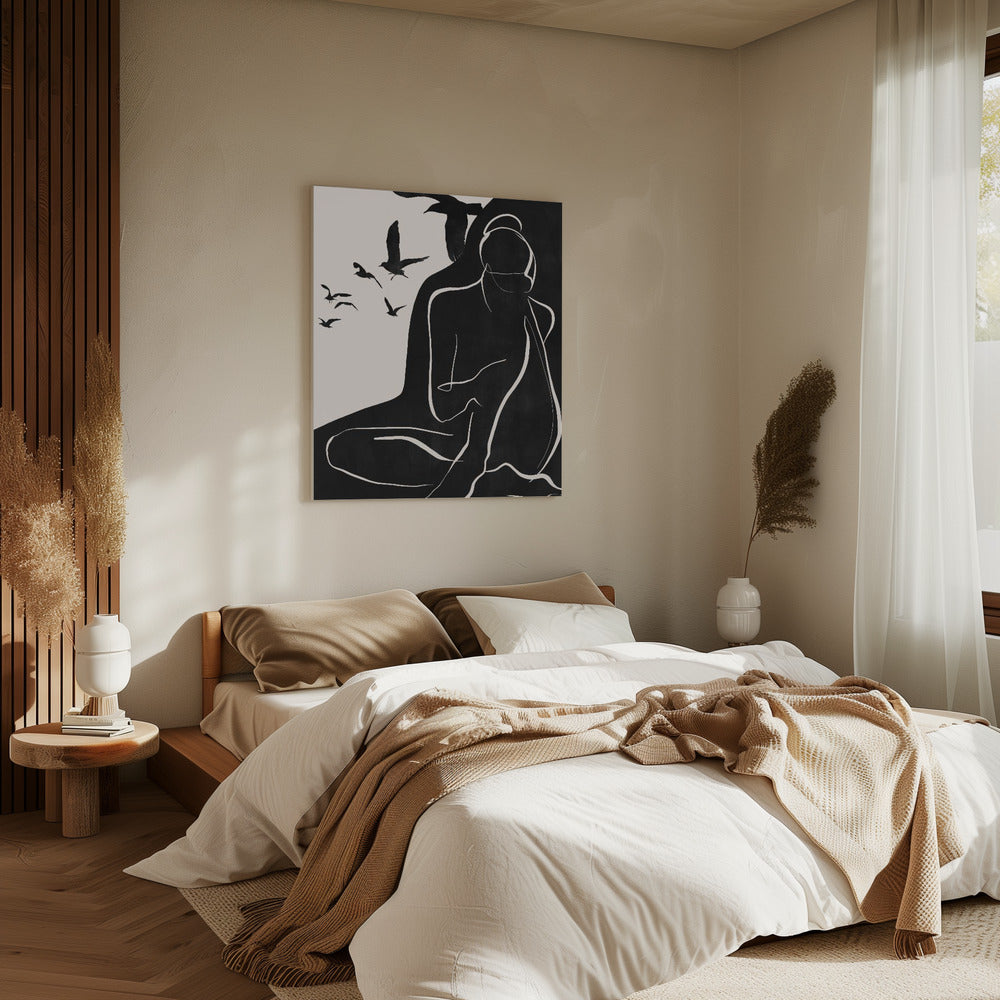 Flying Birds | Canvas