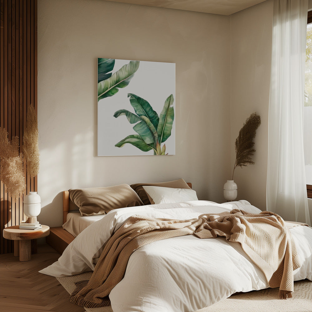 Green Leaves | Canvas