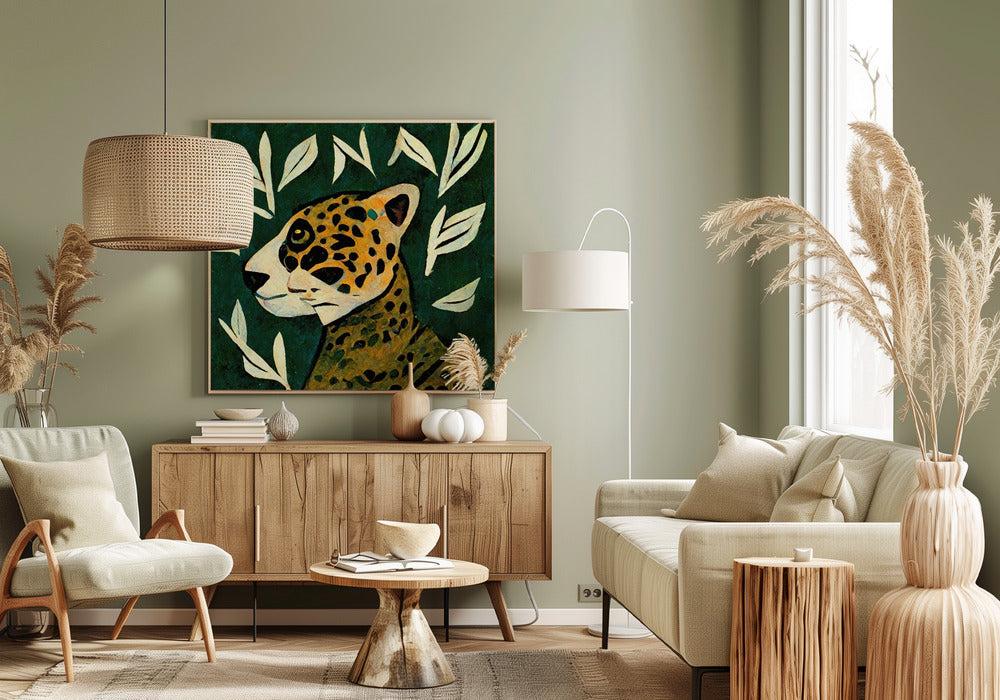 Jaguar's Gaze | Canvas