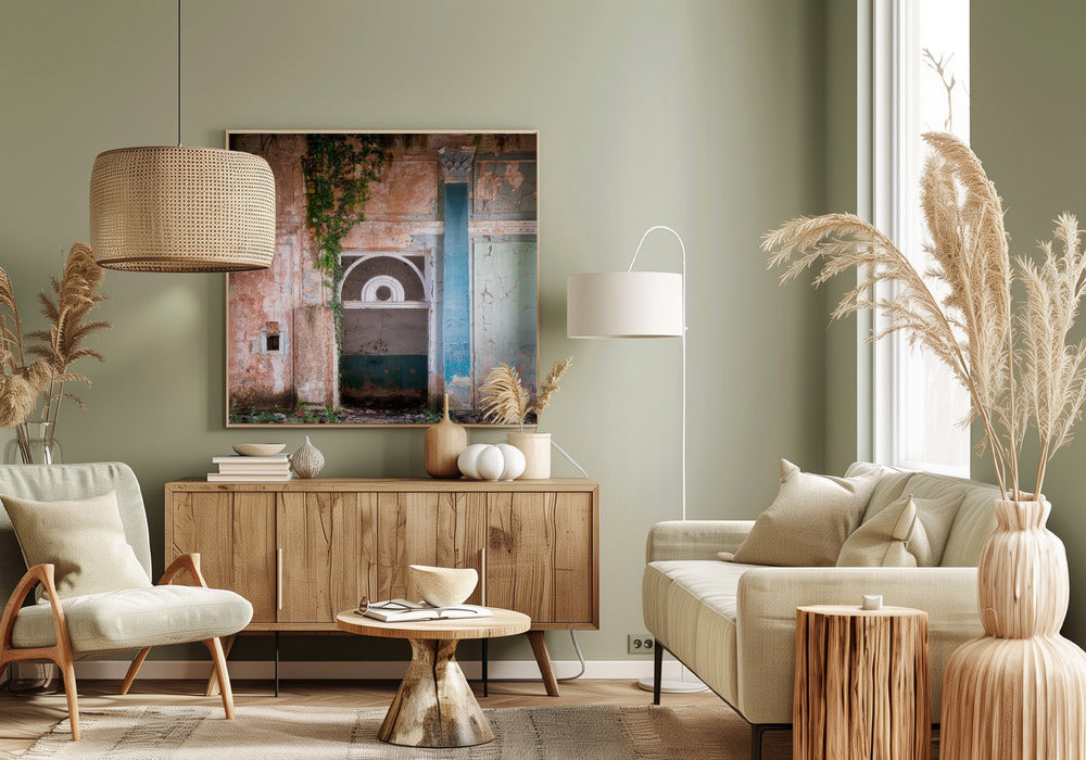 Overgrown Entrance | Canvas