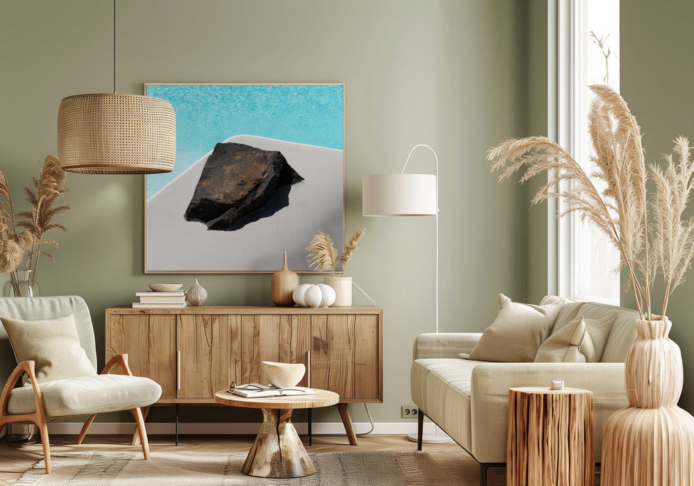 Rock By The Pool | Canvas